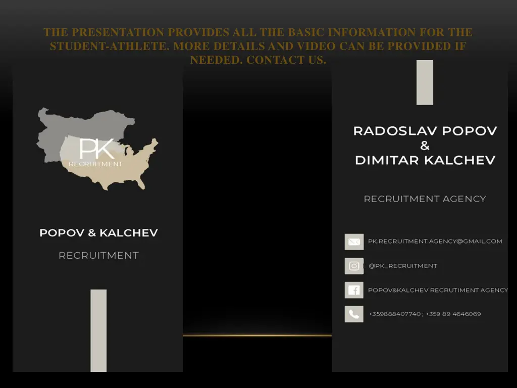 the presentation provides all the basic