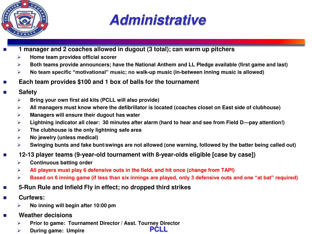 administrative