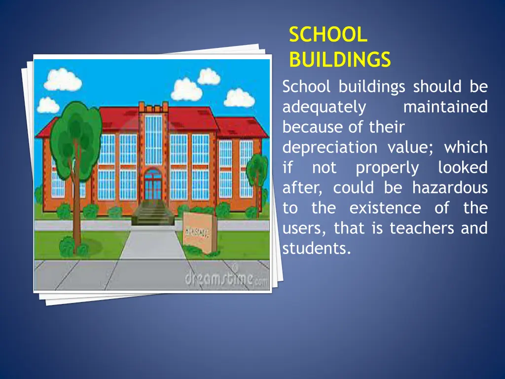 school buildings school buildings should