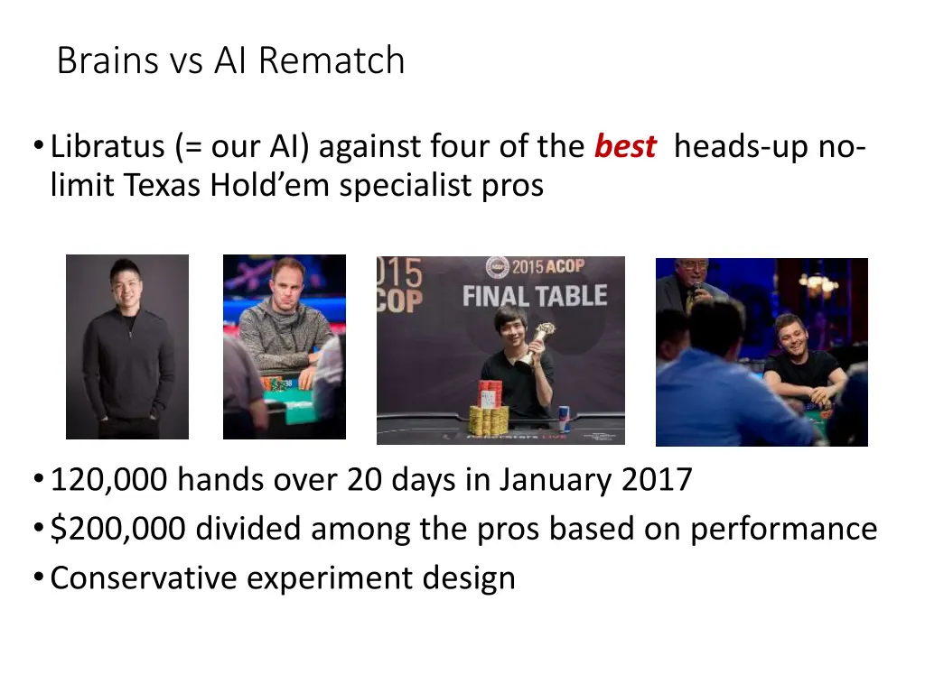 brains vs ai rematch
