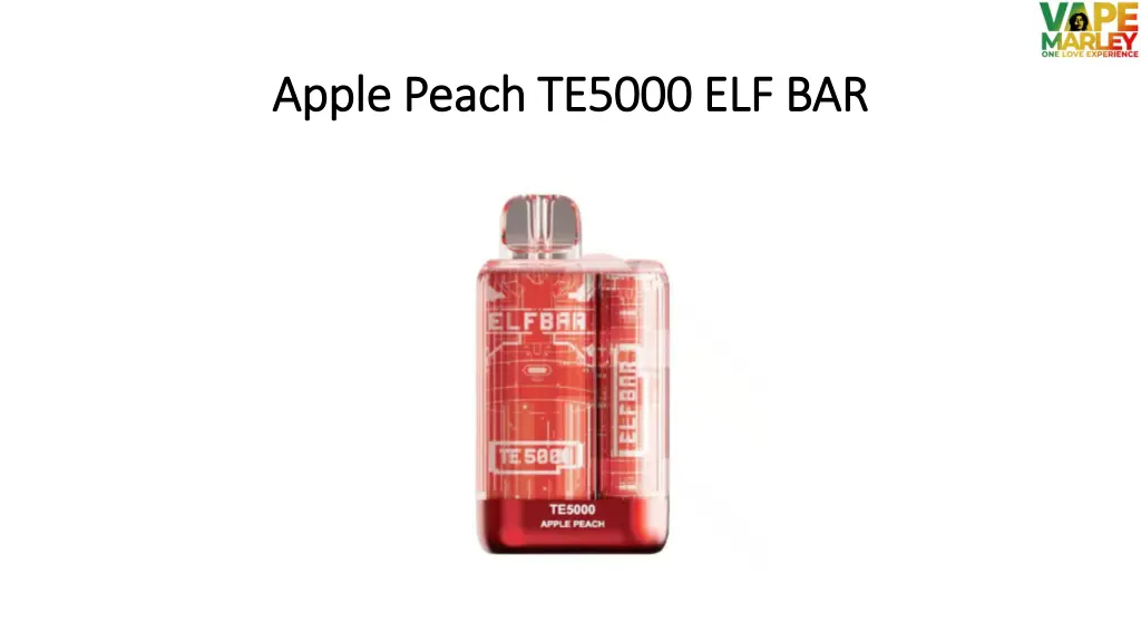 apple peach te5000 elf bar apple peach te5000