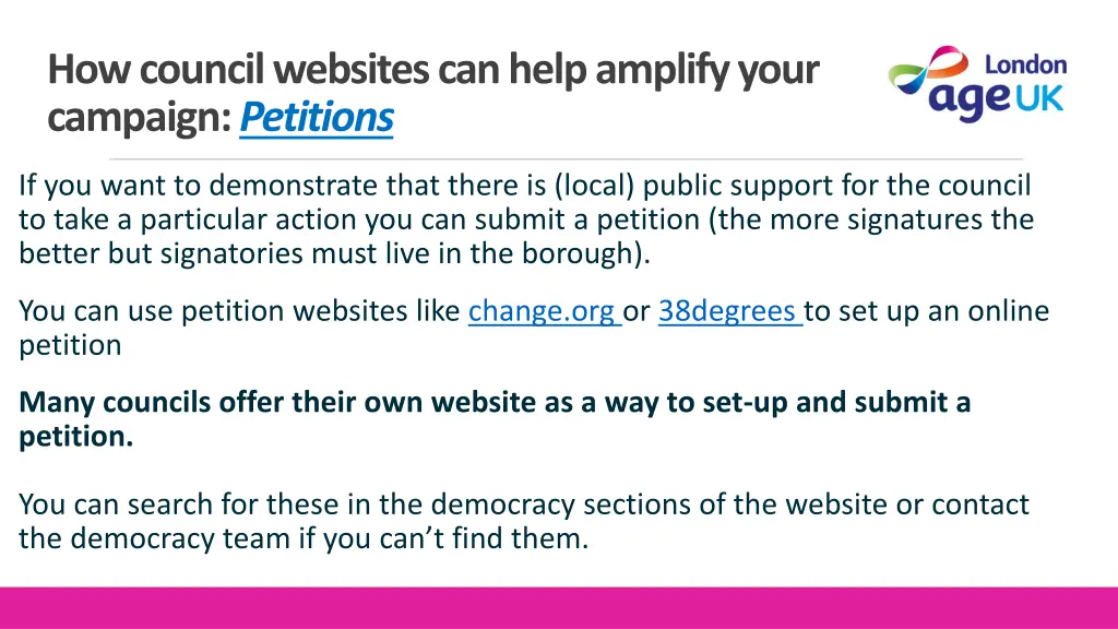 how council websites can help amplify your