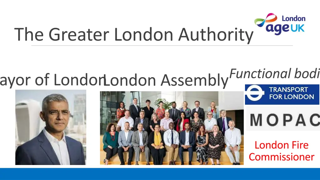 the greater london authority