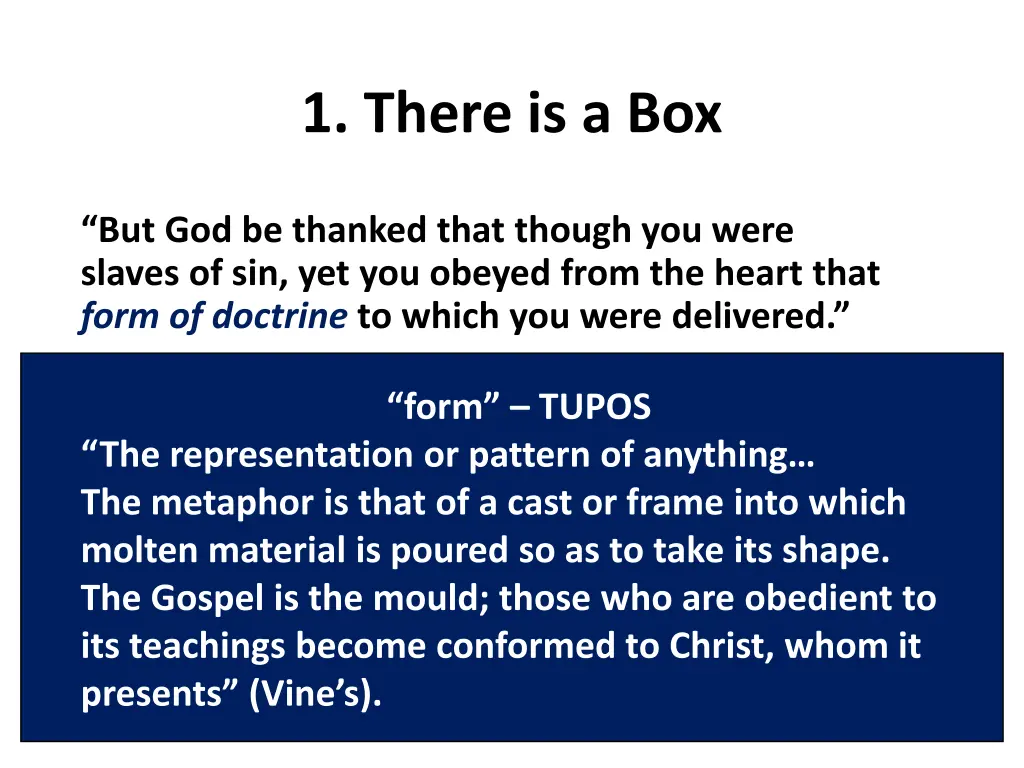 1 there is a box 3