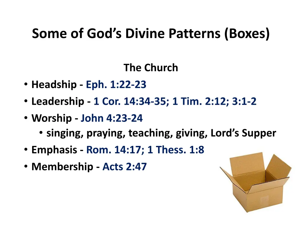 some of god s divine patterns boxes 1