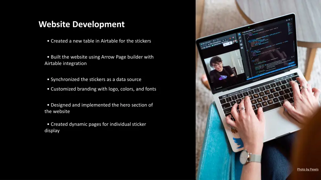 website development