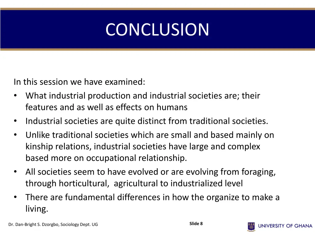 conclusion
