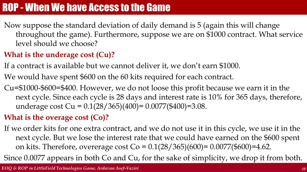 rop when we have access to the game