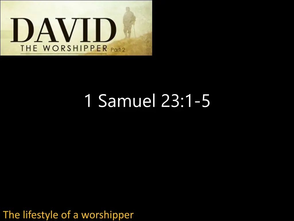 1 samuel 23 1 5