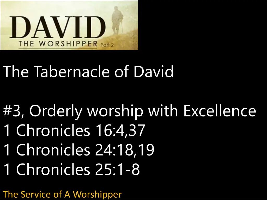 the tabernacle of david 2