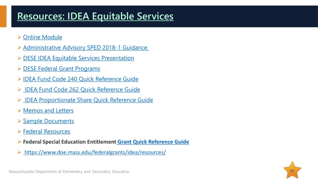 resources idea equitable services
