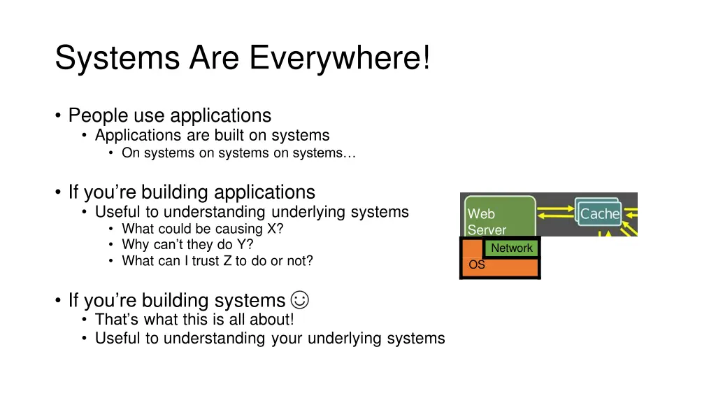 systems are everywhere