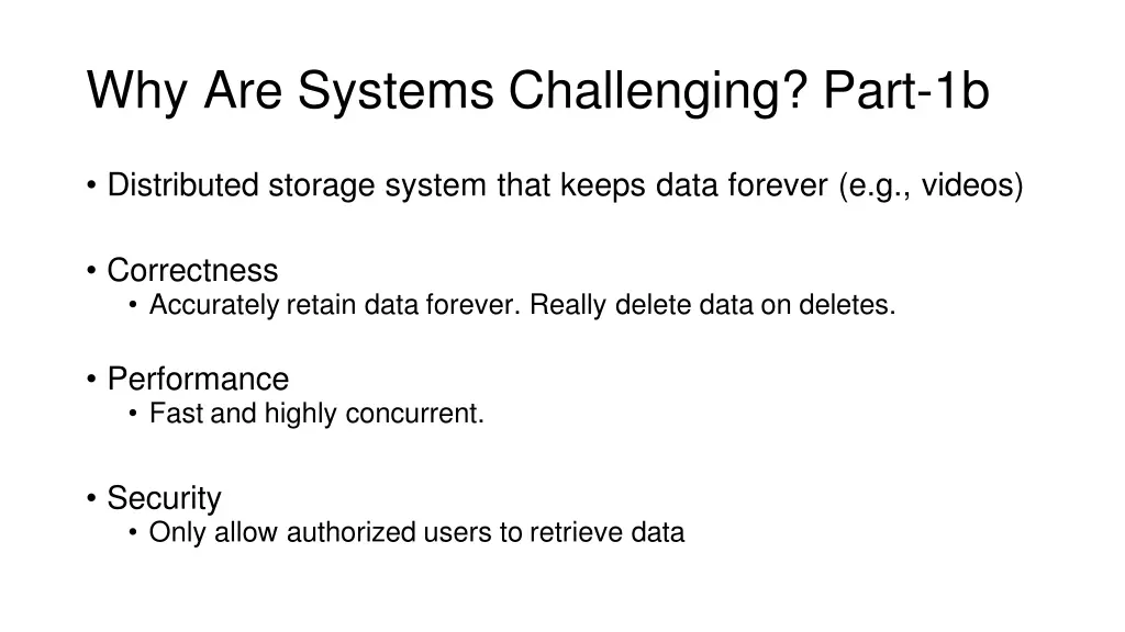 why are systems challenging part 1b