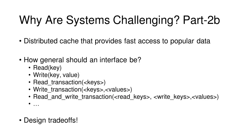 why are systems challenging part 2b