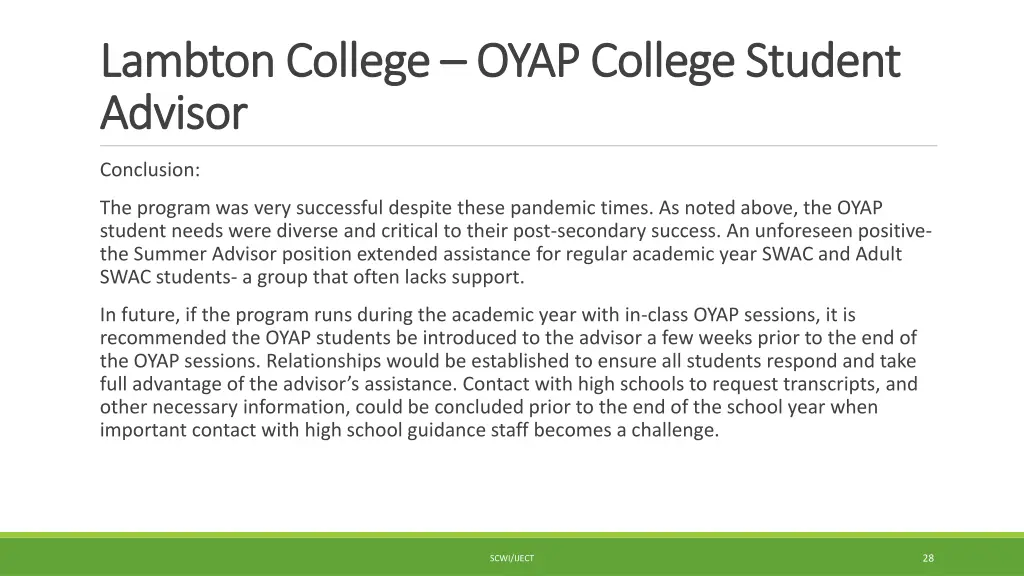 lambton college lambton college oyap college 1