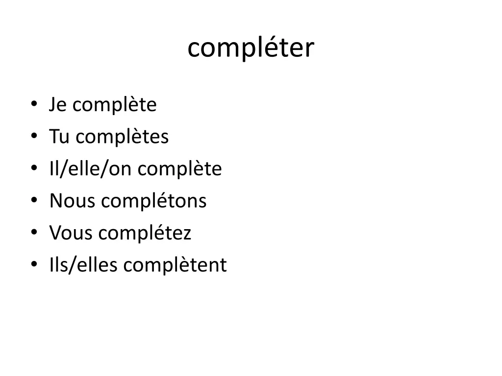 compl ter