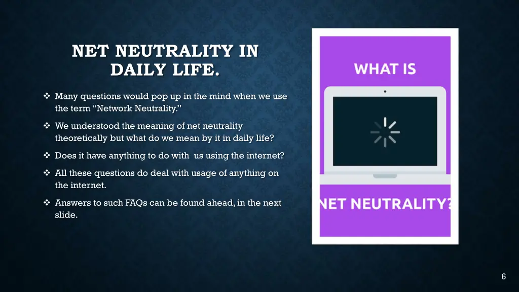 net neutrality in daily life