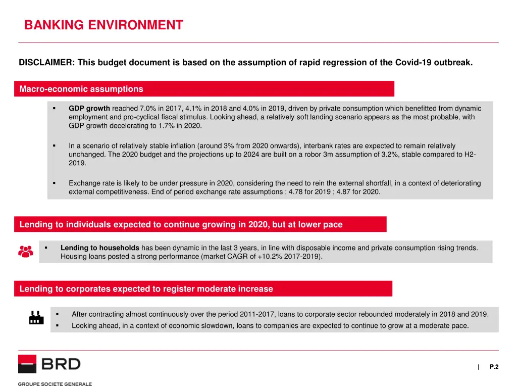 banking environment