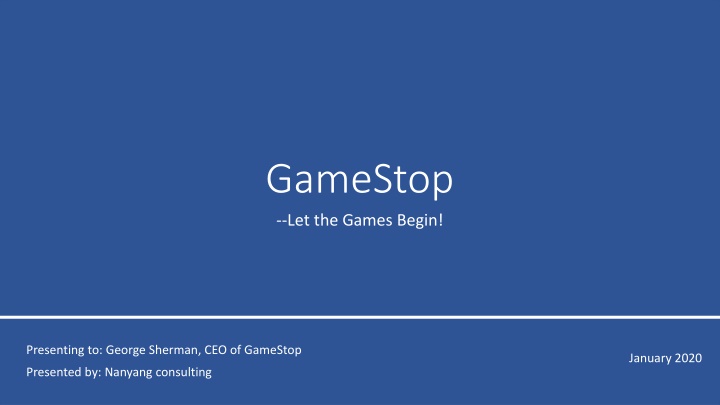 gamestop let the games begin