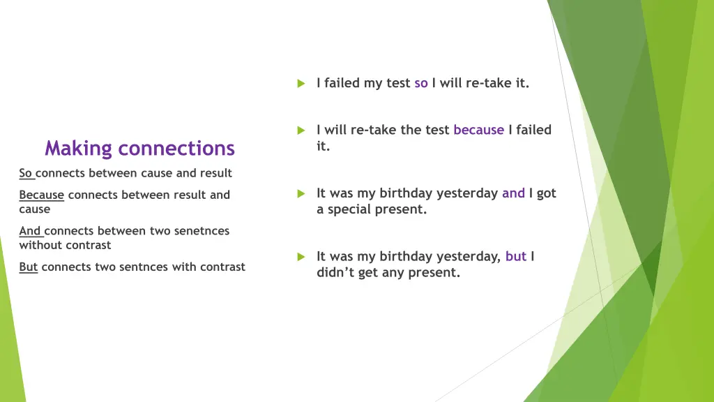 i failed my test so i will re take it