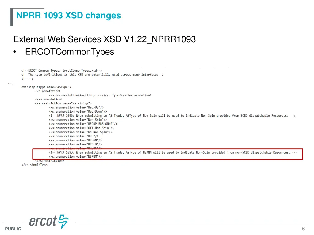 nprr 1093 xsd changes
