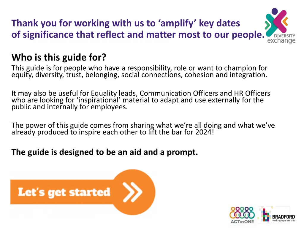 thank you for working with us to amplify