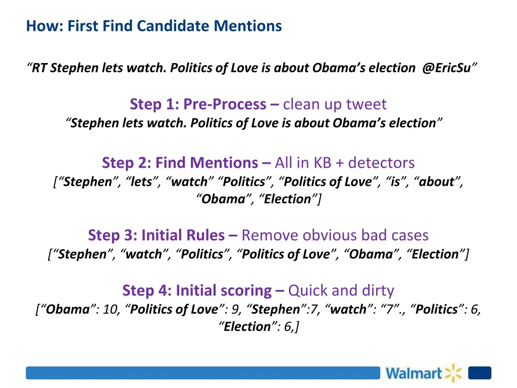 how first find candidate mentions