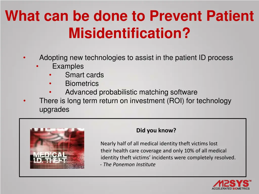 what can be done to prevent patient