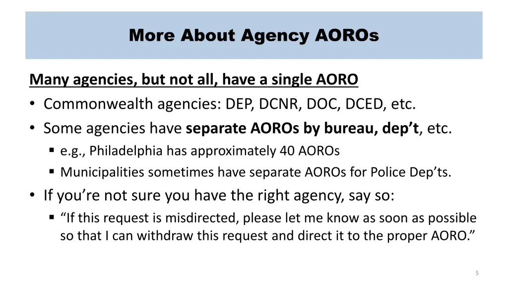 more about agency aoros