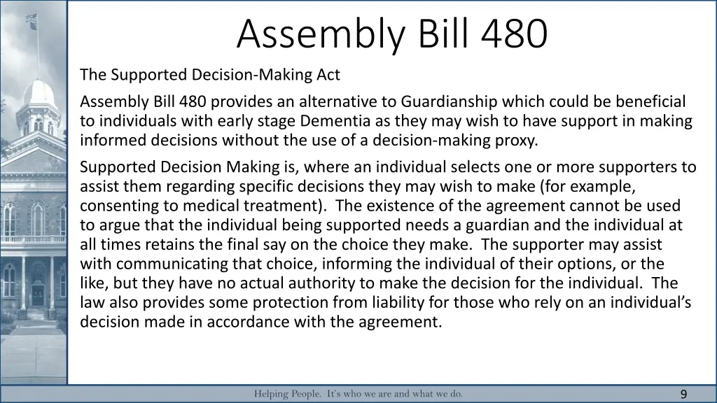 assembly bill 480 the supported decision making