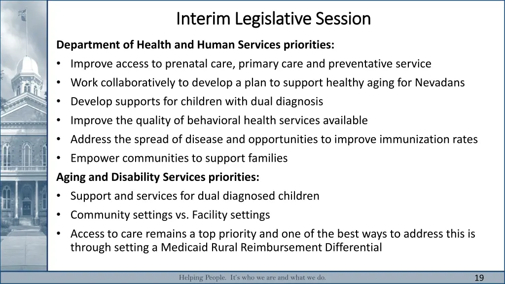 interim legislative session interim legislative