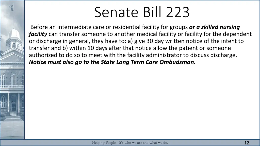 senate bill 223