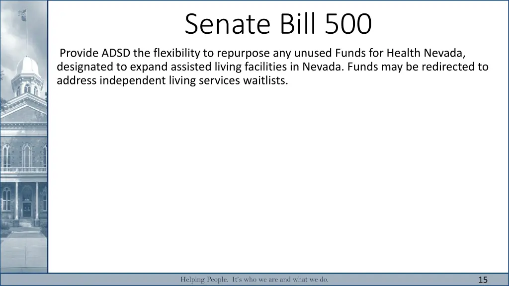 senate bill 500