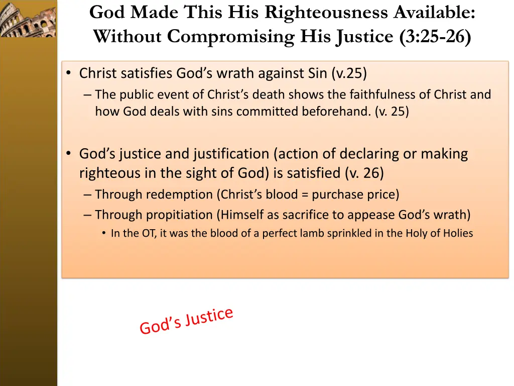 god made this his righteousness available without