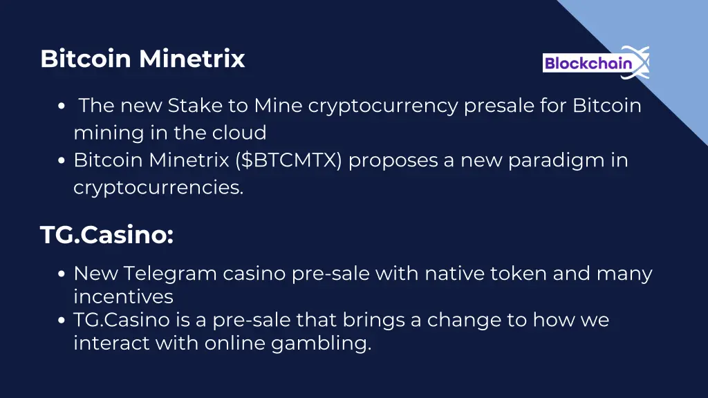 bitcoin minetrix