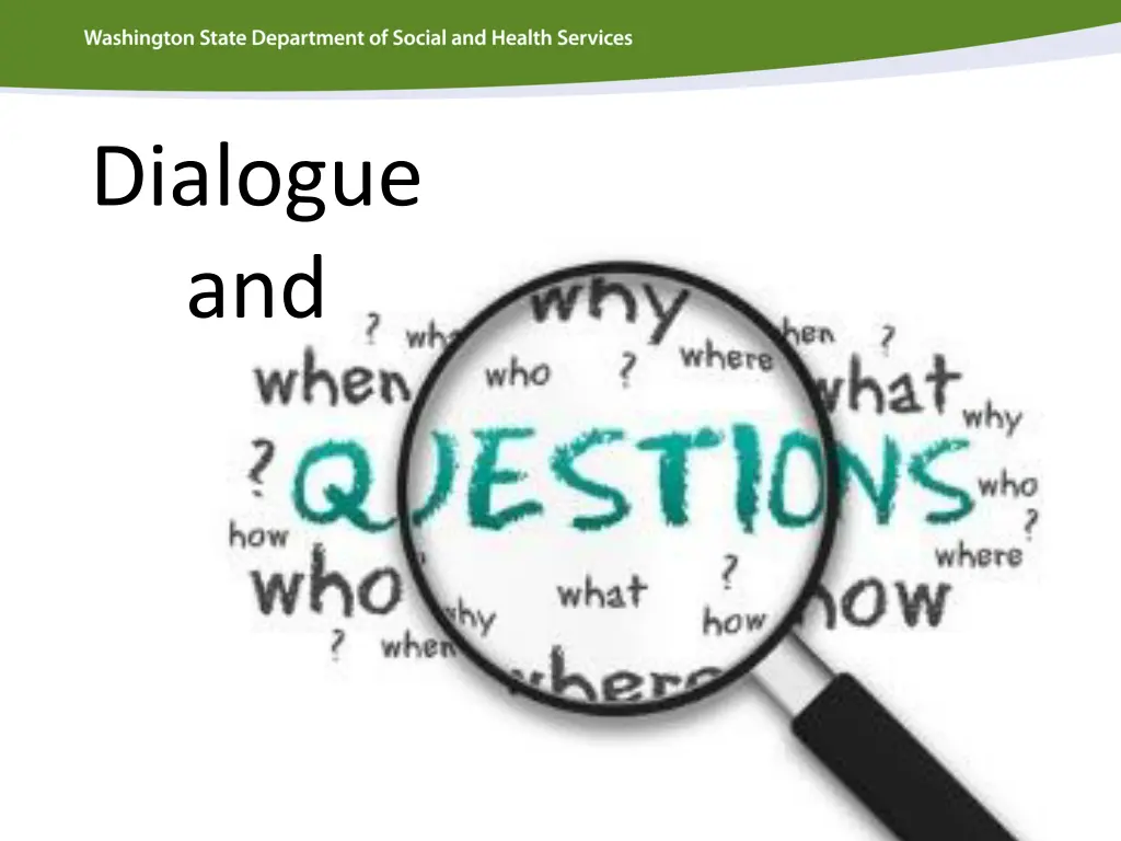 dialogue and