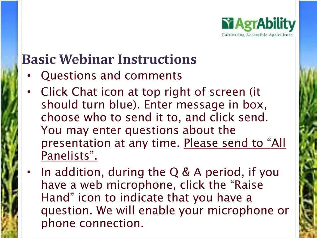 basic webinar instructions 1
