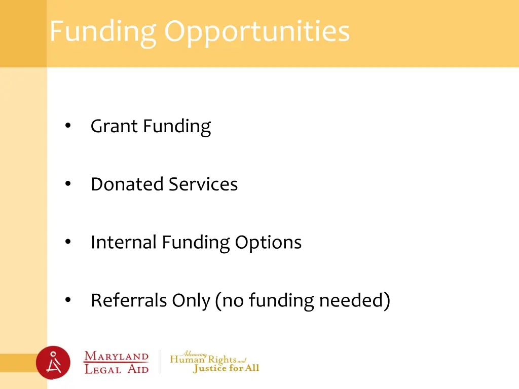 funding opportunities