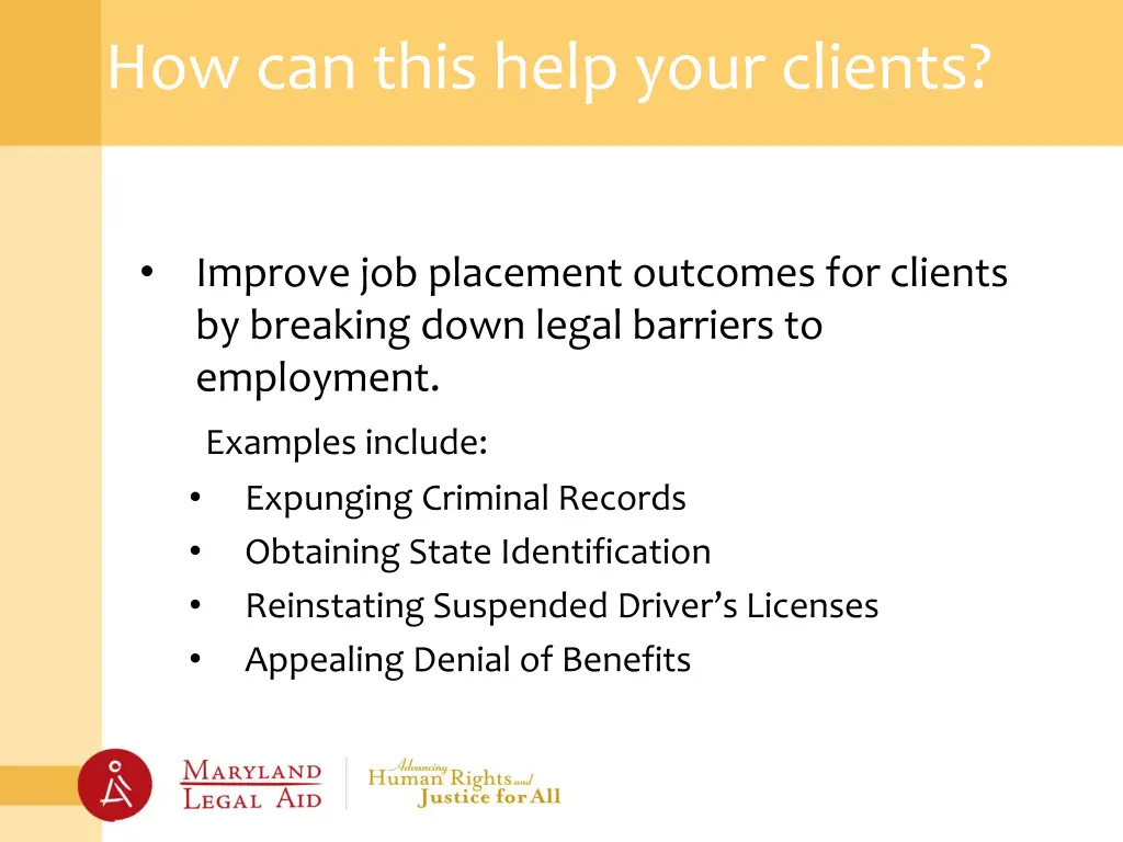 how can this help your clients