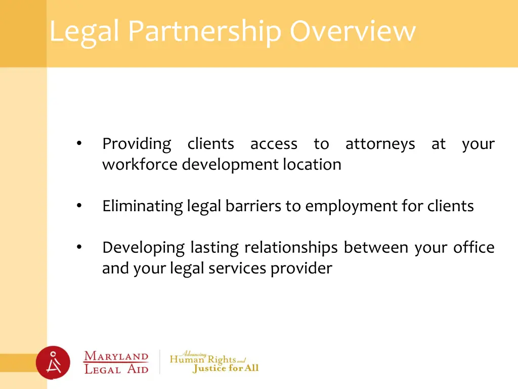 legal partnership overview