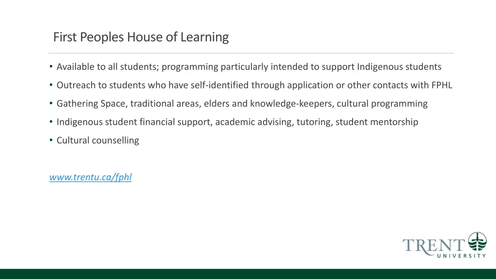 first peoples house of learning