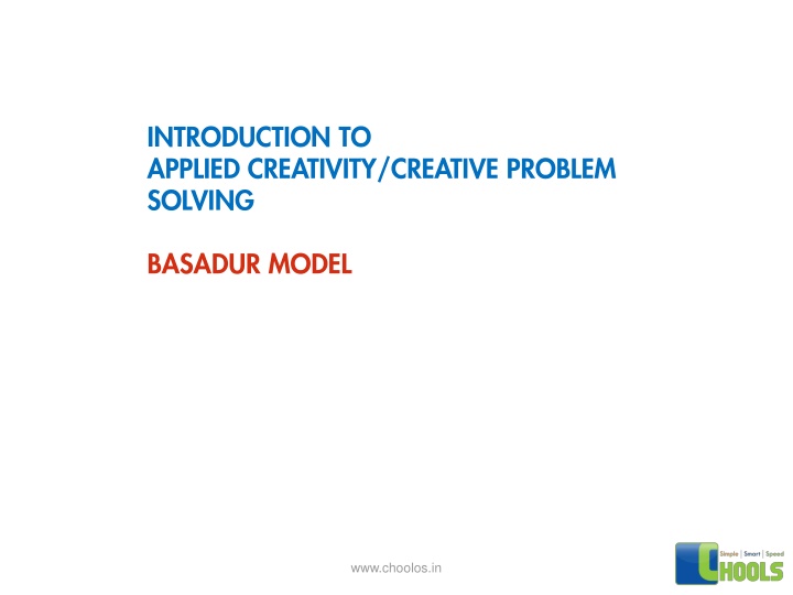 introduction to applied creativity creative