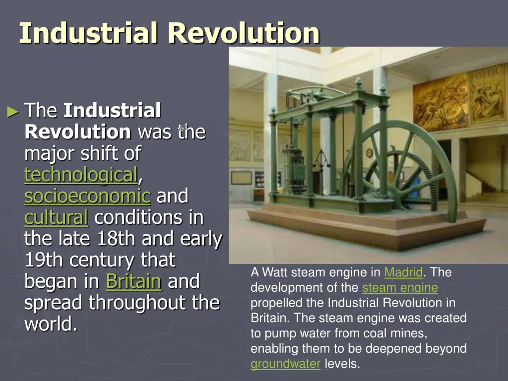industrial revolution