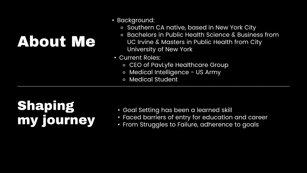 background southern ca native based in new york