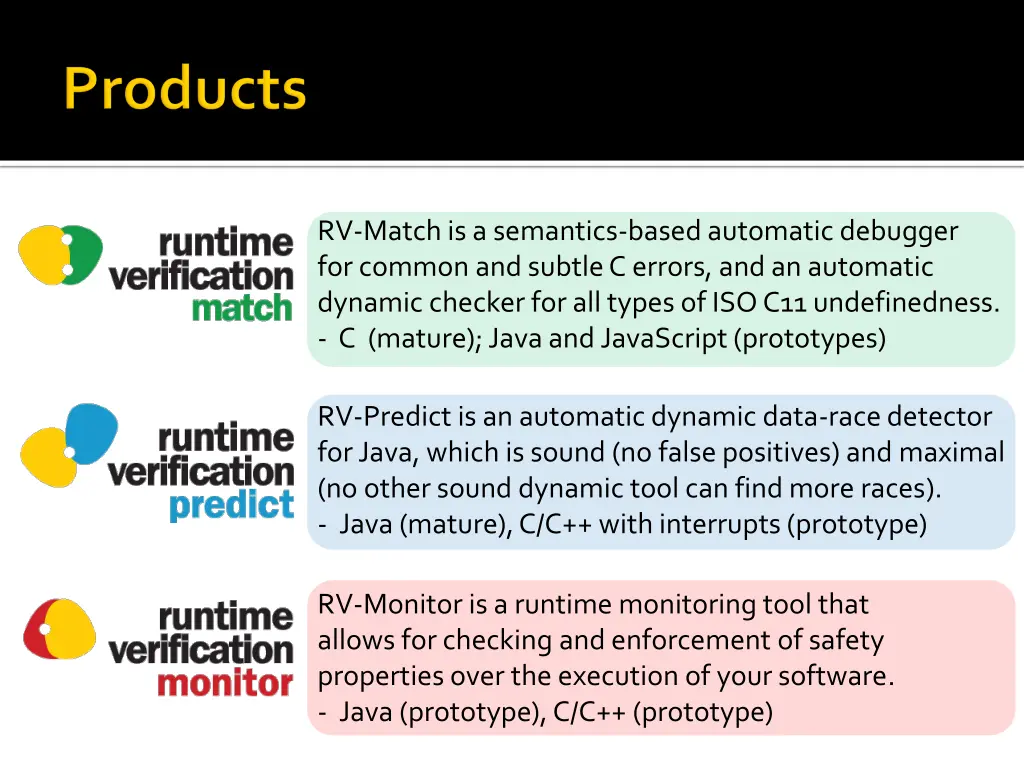 rv match is a semantics based automatic debugger