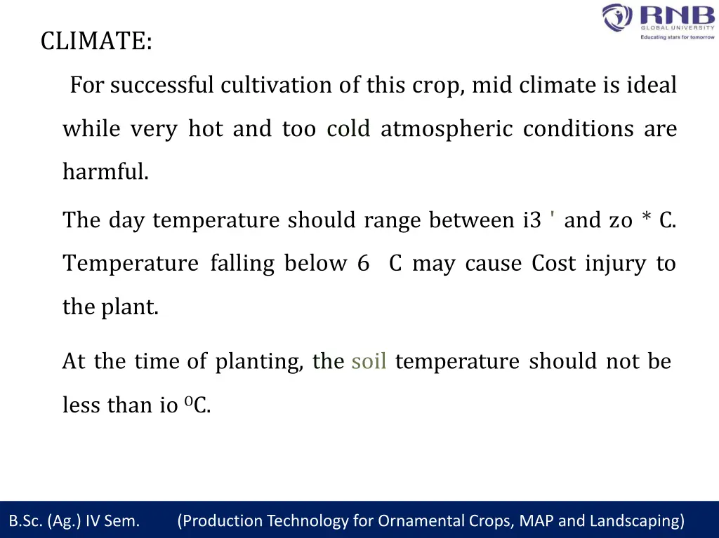 climate