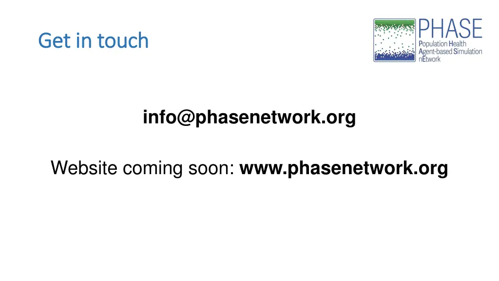 get in touch get in touch
