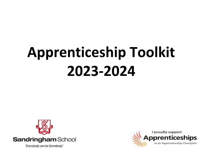 apprenticeship toolkit 2023 2024