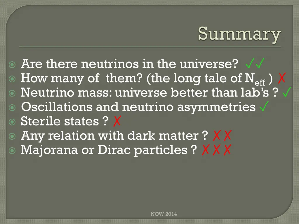 are there neutrinos in the universe how many