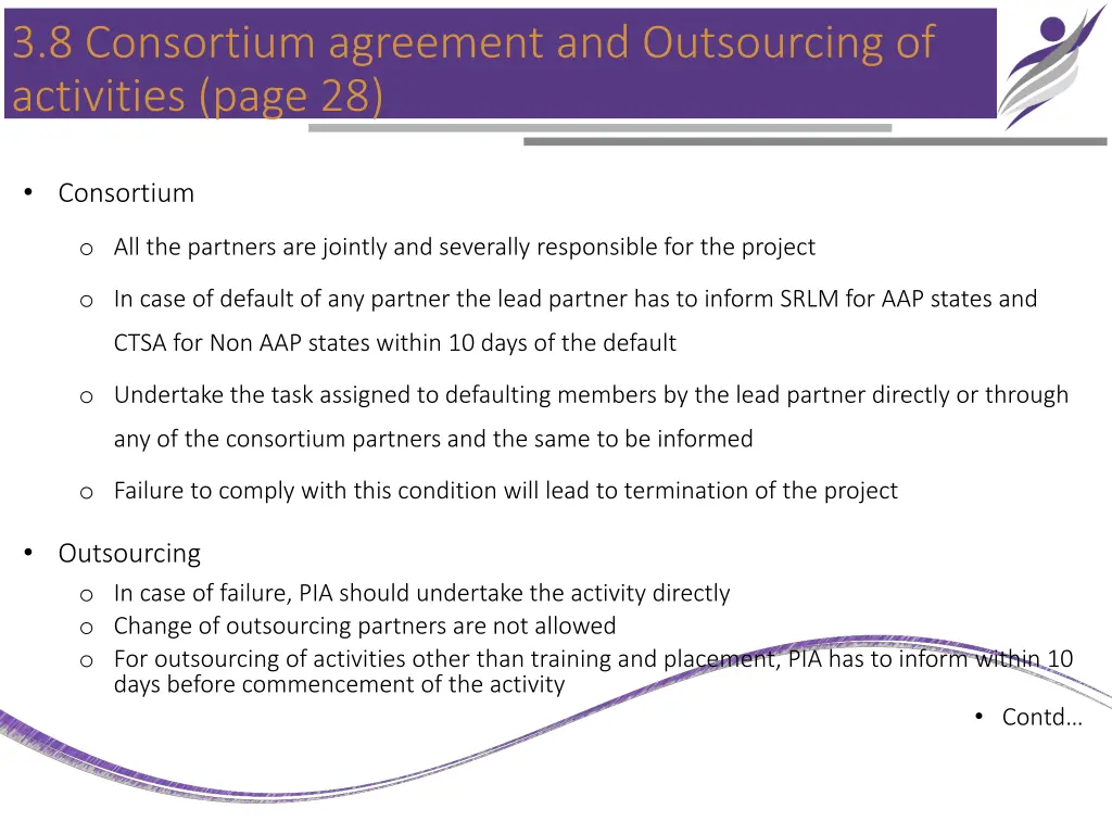 3 8 consortium agreement and outsourcing